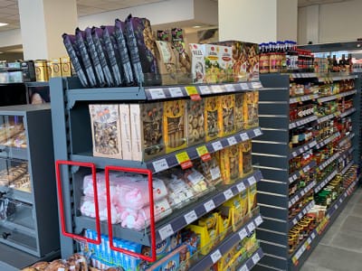 VVN-teamet utförde leverans av handelsutrustning och monteringsarbeten i den nya butiken i butikskedjan "TOP" i Riga.15